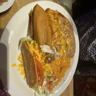 #21 Enchilada, Tamale &amp; Taco
