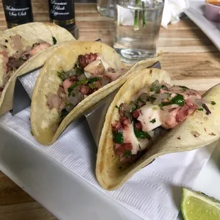 Tacos de Pulpo