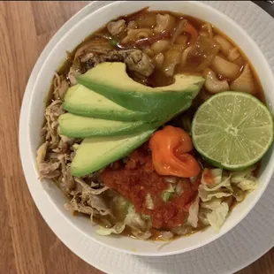 Chicken macaroni soup