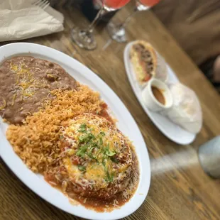 mexican food and drinks