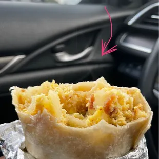 Pink arrow point to the steam... NICE AND HOT!!!