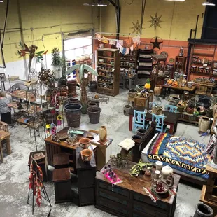 View of the first floor from upstairs