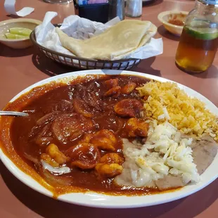 Camarones ala diabla