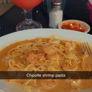 Chipotle Shrimp Pasta