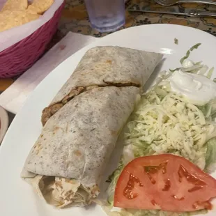 Chicken Burrito Supreme