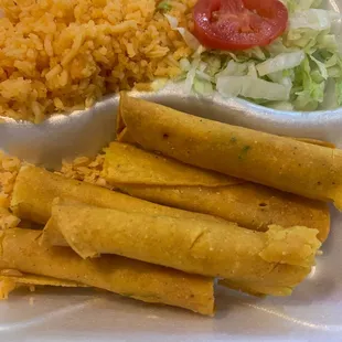 Flautas de Pollo