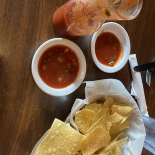 Complimentary Chips and Salsa