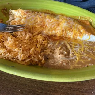 Regular Burrito with Shredded Beef