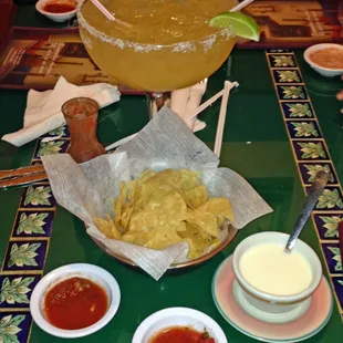 Monster Margaritas - half price Happy Hour 3-6 pm daily!