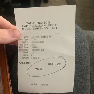 The amount they charged for table 2 WITHOUT my permission!