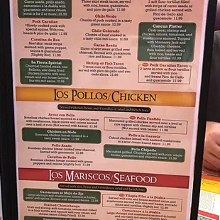 menu, sushi and sashimi