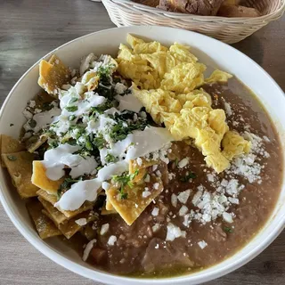 Chilaquiles Green Sauce