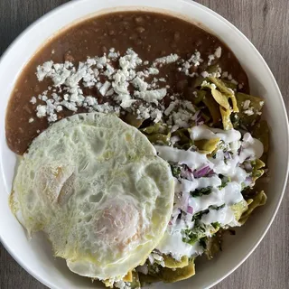 Chilaquiles Cilantro Sauce