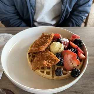 Fried Chicken Waffle