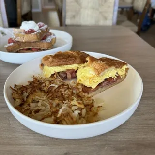 Croissant Egg Sandwich