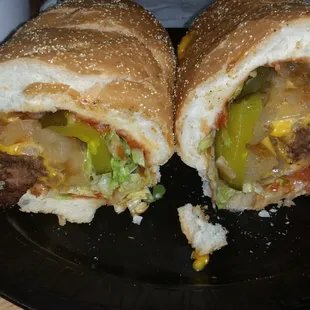 Hamburger Sub