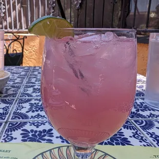 Prickly pear margarita