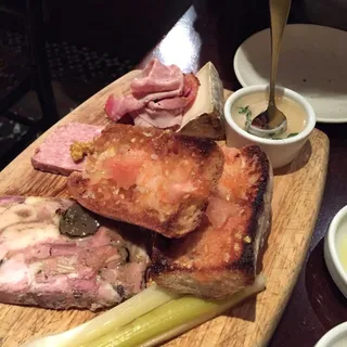 House-Made Pork Charcuterie & Terrine Board