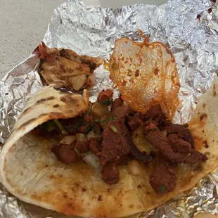 Found a piece of plastic in my wife's food, the lady on the phone was not empathetic what so ever, she only wanted to refund this one taco