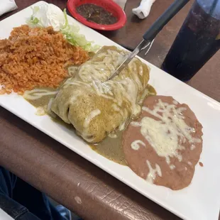Chili Verde Burrito