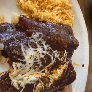 Chicken enchilada mole