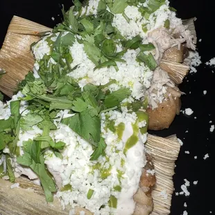 Chicken Tamales