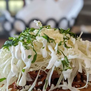 Tostada de Tinga!