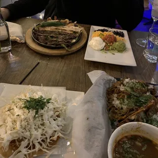Birria Tacos with Consomme