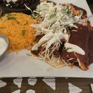 Enchiladas de Pollo