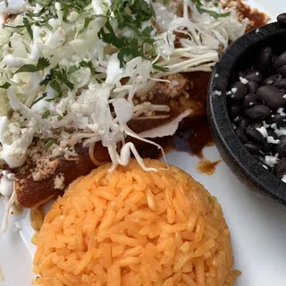 Enchiladas de Mole