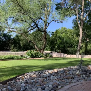 Casa Paloma back yard in summer