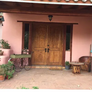 Front entrance to Casa Paloma B&amp;B.