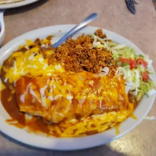 Awesome food! So filling! I really should have asked for a togo box but I couldn't stop eating, it tasted so good!