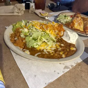 Shredded Beef Chimichanga