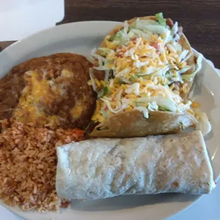 #9 green with shredded beef. Delicious