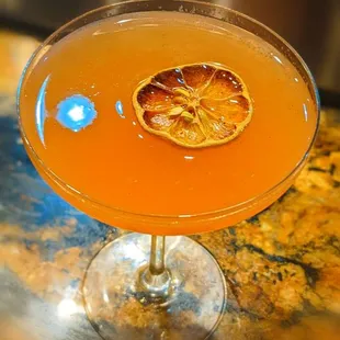 a glass of orange juice