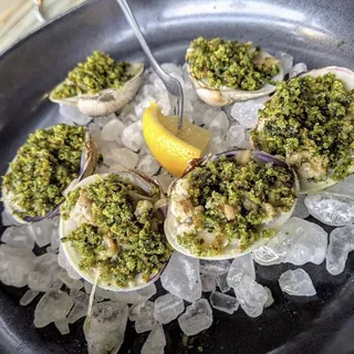 Baked Chincoteague Clams