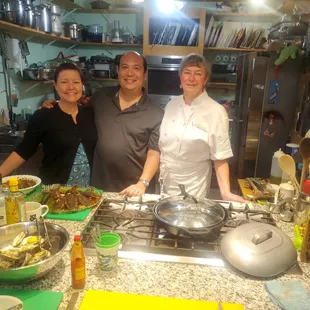 cooking class w/ Chef Karen