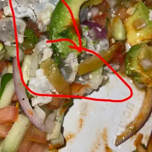 Nasty hair white hair too yuck