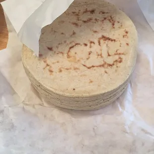 Fresh handmade tortillas available!