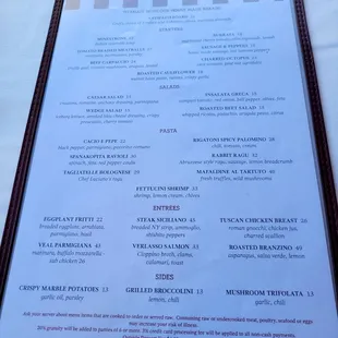 Menu May 26