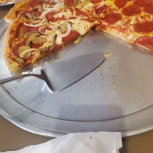 The pizza is delicious! Highly recommended!