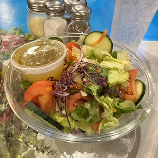 Garden Salad with house dressing