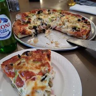 This pizza has it all! Delicious