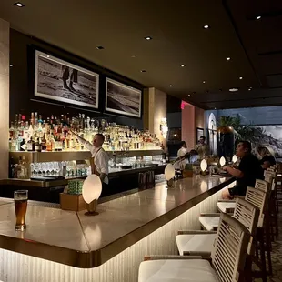 Bar area