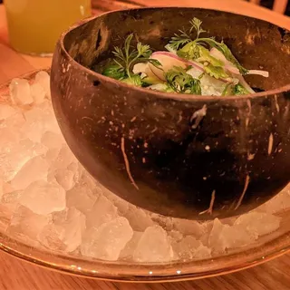 MEXICAN BLUE SHRIMP CEVICHE
