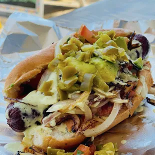 Playa Dog, our latest menu item...it's amazing!