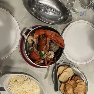 Mariscada a Costa Brava