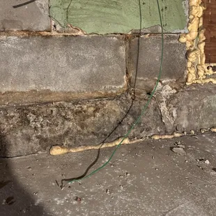 Cracks in foundation