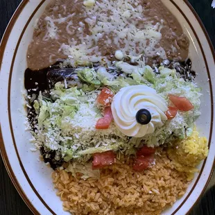 Enchiladas de mole